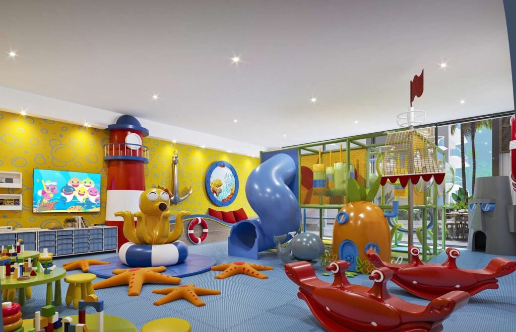 Área de juegos infantiles – Aruba Grand Marina