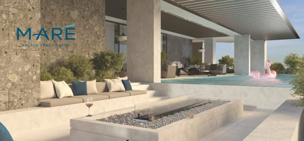Jacuzzis en roof garden – Maré Golden Zone Condos