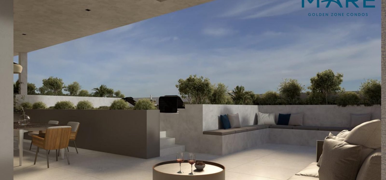 Roof garden – Maré Golden Zone Condos